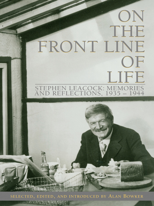 Title details for On the Front Line of Life by Alan Bowker - Available